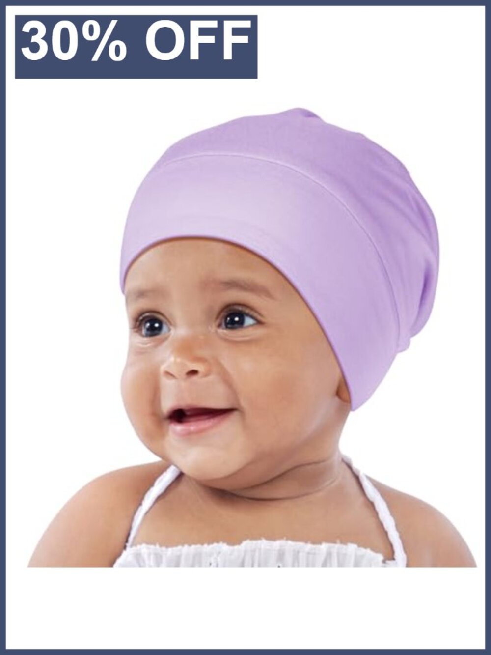 100% Mulberry Silk Lined Baby Bonnet 0-6M Adjustable Newborn Sleep Cap